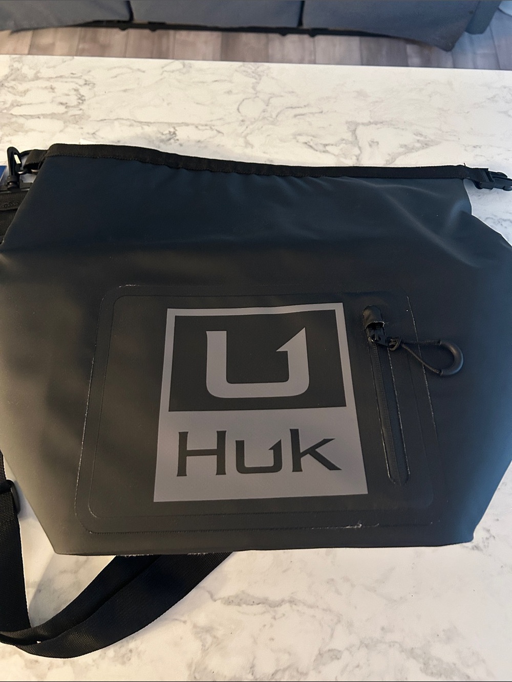 Huk Matte Black Cooler Bag